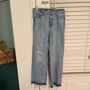 LOFT Light Blue Straight Leg Jeans